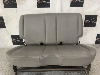Asiento trasero limpio vinilo plegable gris Jeep TJ Wrangler 2003 2004 2005 2006 Foto 1 de 4