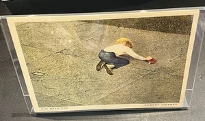 Robert Vickrey Boy With Toy Lithograph 6.5”x5” In Plexi 2020 Notecard - Picture 1 of 23