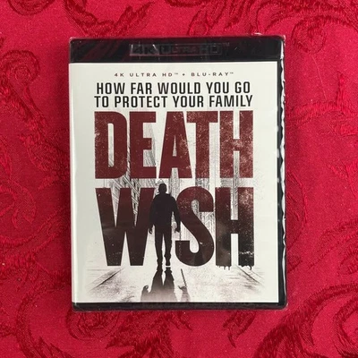 DEATH WISH (4K UHD Blu-ray) Cave 76, Eli Roth, Bruce Willis, Vincent D'Onofrio Foto 1 de 4