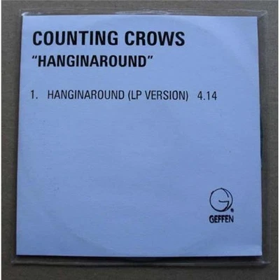 COUNTING CROWS HANGINGAROUND CD SINGLE LP VERSION ONE TRACK ADVANCE PROMO WITH T - Image 1 of 2
