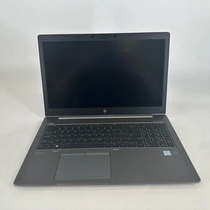 HP ZBook G6 15u FHD i7-8665U 1.90GHz 16GB 256GB SSD AMD Pro WX3200 Graphics Good - Picture 1 of 17