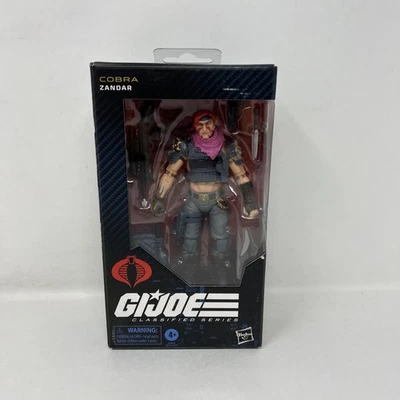 Figura de acción GI Joe Classified Dreadnok Zandar 6" #146 nueva sellada Foto 1 de 4