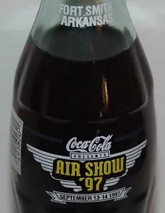 1997 Coke Coca-Cola Air Show 97 Fort Smith Arkansas September 13-14 8oz Flasche - Bild 1 von 3