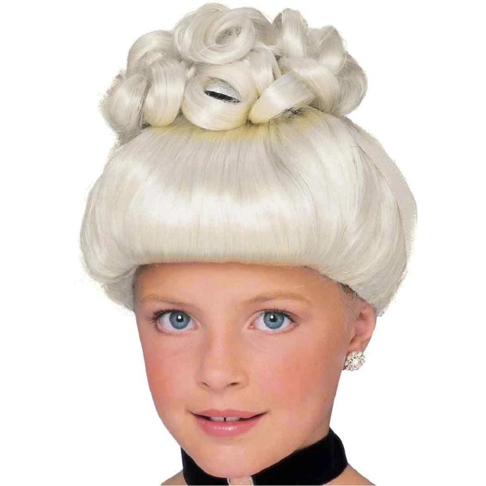 Cinderella Wig Regal Princess Fancy Dress Halloween Child Costume Accessory - Image 1 of 1