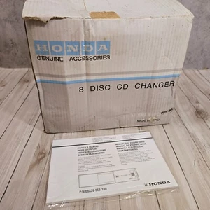 **NEW** HONDA EP3 CRV MK2 2002-2007 8 DISC CD CHANGER PANASONIC 08A26-5E6-100 - Picture 1 of 12