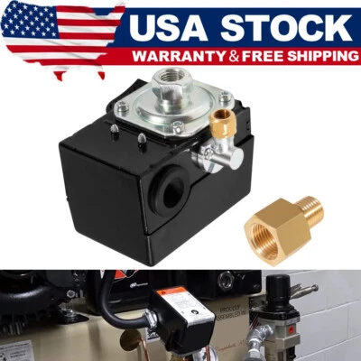 JF-AUTO 23474661-C Pressure Switch 95-125 Psi Air Compressor Part for INGERSOLL RAND SS3