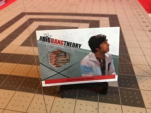 2012 Cryptozoic Big Bang Theory Raj’s Brown Shirt Authentic Wardrobe Card - Picture 1 of 4