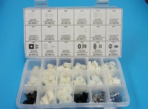 Fits AMC Nylon Grille Headlamp Marker Fender Grommet Bezel Screw Nut Clips Kit - Picture 1 of 5