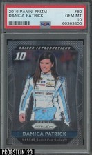 2016 Panini Prizm Nascar Racing #80 Danica Patrick PSA 10 GEM MINT