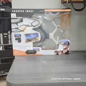 Sharper Image FPV Streaming Drone w/VR Headset 1st Person Viewing NIB RP $169.99 - Picture 1 of 3