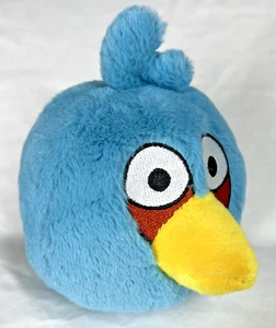 Juguete de peluche Angry Birds Jay Blue Bird 6" sin sonido 2010 Commonwealth - Imagen 1 de 5