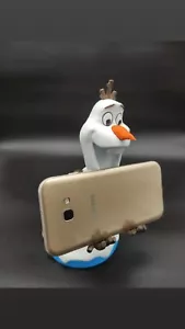 Olaf, Frozen, Scultura Portacellulare, Disney, action figure - Foto 1 di 8