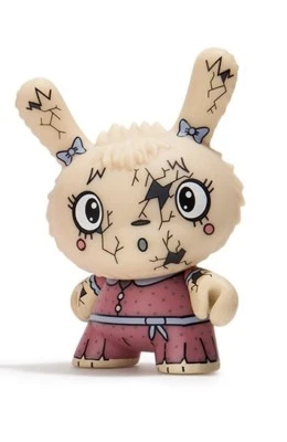 kidrobot The Bots Scared Silly Dunny Vinyl Mini Figure - You Crack Me Up - NEW - Image 1 of 3