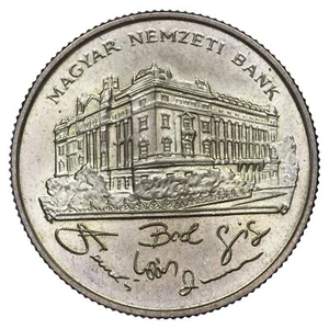 Hongrie 200 forint 1993 argent Banque Nationale SPL KM.689 Schön.204 monnaie - Imagen 1 de 2