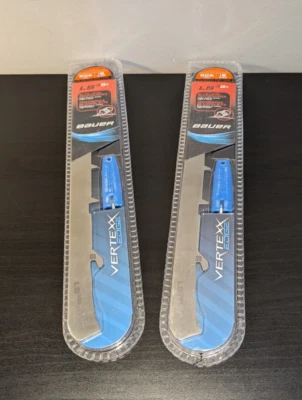 BAUER TUUK LS3G+ VERTEXX EDGE GOALIE BLADES EDGE RUNNERS ELITE LEVEL 306MM SZ 12 - Image 1 of 4