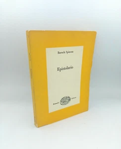 "EPISTOLARIO" Baruch Spinoza, Einaudi 1951 - herausgegeben von Antonio Droetto - Bild 1 von 3