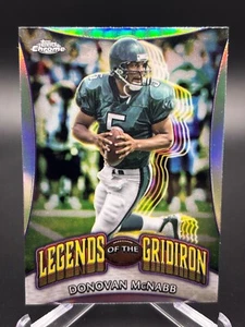2024 Topps Chrome Donovan McNabb Legends Of The Gridiron Refractor No. LOG-22 - Picture 1 of 10