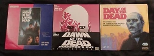 Dawn of the Dead Day of the Dead Night of the Living Dead Laserdiscs TESTED - Picture 1 of 8