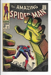 The Amazing Spider-Man Vol. 1 (1968) #67 FN+ John Romita, Stan Lee - Foto 1 di 2