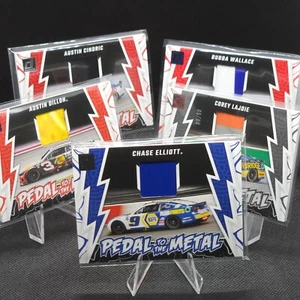2024 Panini Donruss Racing Pedal to the Metal Materials Base and Parallels - Picture 1 of 23