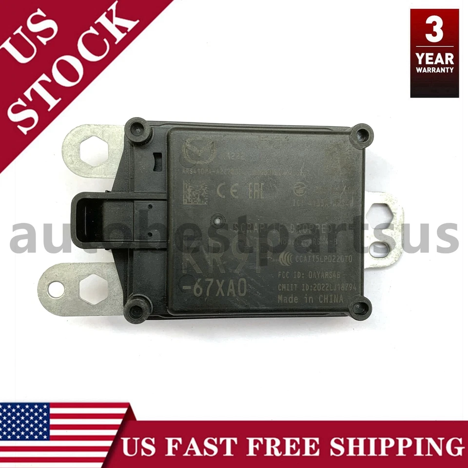 2024 2025 Mazda 3 CX-90 MX-5 Miata Front Cruise Control Radar Unit KR9P-67XA0 - Image 1 of 4