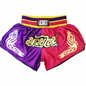 PINK LILA SPLITZ KICKBOXEN TRAINING KÄMPFEN MUAY THAI SHORTS (XS-L) - Bild 1 von 10