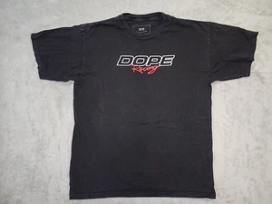 Dope Racing T-Shirt 2 Sided Automobiles Medium Black - Bild 1 von 11