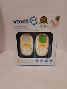 Vtech Enhanced Range Digital Audio Monitor W/Dual Unit Rechargeable Battery New - Foto 1 di 10