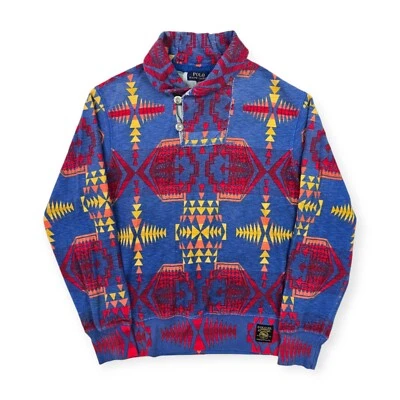 Moletom Polo Ralph Lauren Guide Sportsman xale asteca masculino médio  - Imagem 1 de 4