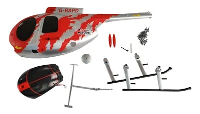 Rumpf für MD500E Zivil Helikopter 25334 von Amewi 057-25334-35 - Bild 1 von 2