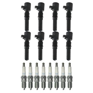 Bosch 8 Ignition Coil NGK 8 Laser Iridium Spark Plug Kit For DeVille E-150 V8 - Picture 1 of 1