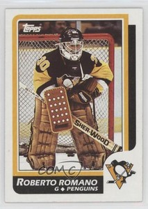 1986-87 Topps Roberto Romano #152 Rookie RC