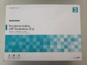 McKesson Providone-Iodine, USP Swabsticks - Picture 1 of 3