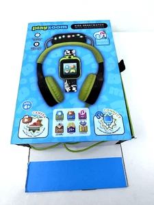 PlayZoom Kids Smartwatch with Headphones Green Astronaut - Zdjęcie 1 z 11