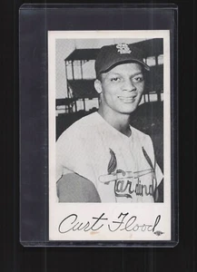 Curt Flood Facsimile Autograph Postcard Photo Pack Cardinals - Picture 1 of 3