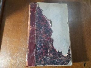 RARE OLD BOOK ARITMETICA ED ALGEBRA FOR THE MIDDLE SCHOOL ITALIAN LANGUAGE 1898 - Picture 1 of 6