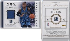 2013-14 Panini National Treasures NBA Material /99 Monta Ellis #22