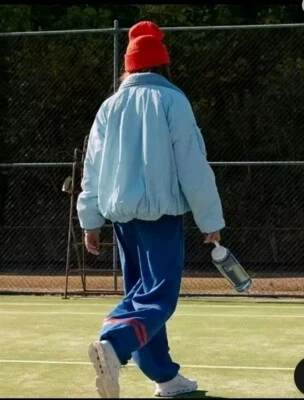 Chaqueta Free People Movement Mujer Outpost Gran Tamaño Puffer Bomber Azul Xsmall Foto 1 de 4