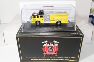 CODE 3 COLLECTIBLES Benedict, MD. Fire-Rescue Dept Pierce Dash Rescue Engine 5-2 - Picture 1 of 3