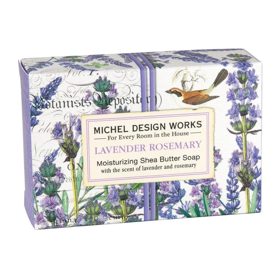 Michel Design Works 4.5oz Boxed Single Shea Butter Soap, Lavender Rosemary - Image 1 of 1