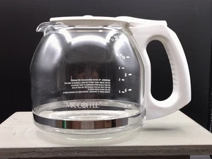 Mr. Coffee 12 Cup Replacement Glass Carafe Pot Model PLD13 White - Picture 1 of 7