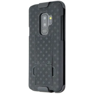 Verizon Shell and Holster for Samsung Galaxy S9+ (Plus) - Black - Picture 1 of 2