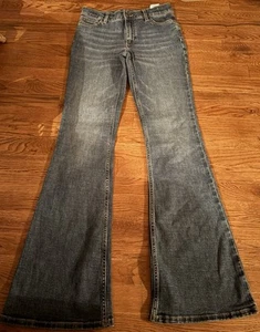 Wrangler Youth Girls Flare Jean, Bethany - 112353041, Size 16 Slim, NWOT - Picture 1 of 5