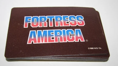 30 tarjetas partisanas de repuesto vintage de Milton Bradley Fortress America de los 80 1986 Foto 1 de 2