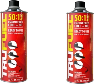 Vorgemischter 2-Zyklus Kraftstoff für Outdoor-Ausrüstung - 32 Unzen (2er Pack, 50:1) - Bild 1 von 12