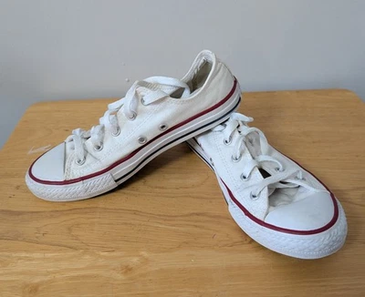 Niños Blanco Converse All Star Chuck Taylor Juvenil Talla 3 Foto 1 de 4