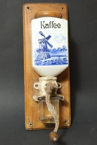 Antiguo Molino de Café Wandmühle Molinillo Pared Decoración Sternmühle Rareza - Imagen 1 de 24