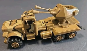 Vintage 1980er Schaper Stomper Road Kings Military Gunner nicht funktionstüchtig Sattelzug  - Bild 1 von 15