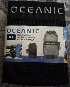 Oceanic Mesh Rucksack Gear Bag 82L schwarz Tauchtasche - Bild 1 von 1