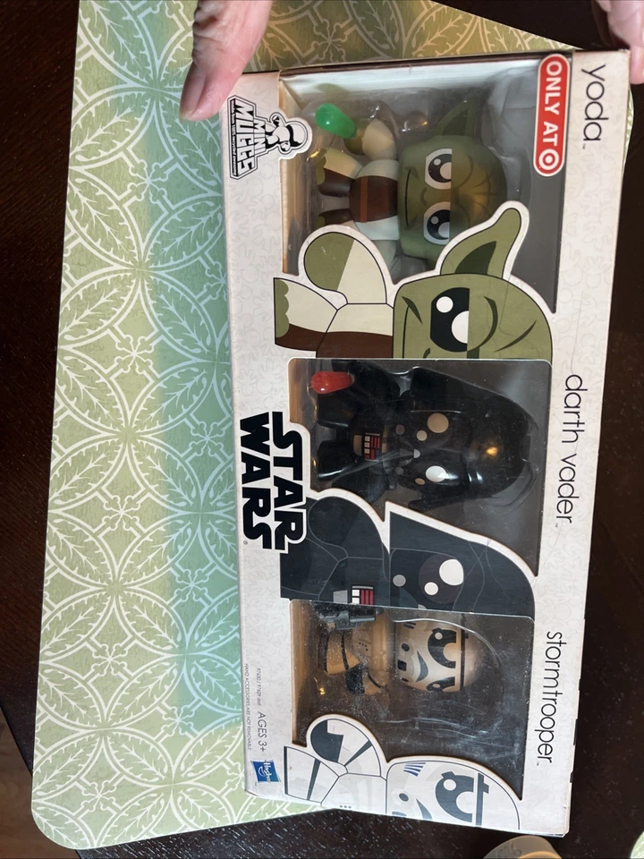 Star Wars MIGHTY MUGGS MINI VINILO EXCLUSIVO DARTH VADER STORMTROOPER YODA Foto 1 de 4